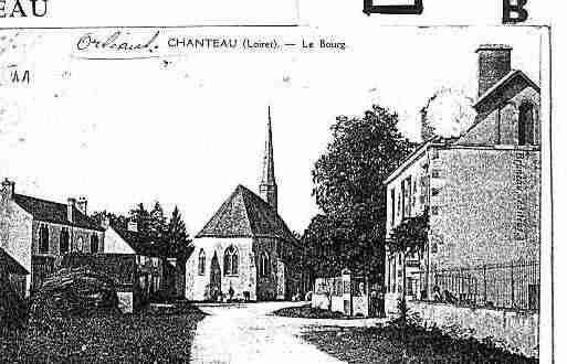 Ville de CHANTEAU Carte postale ancienne