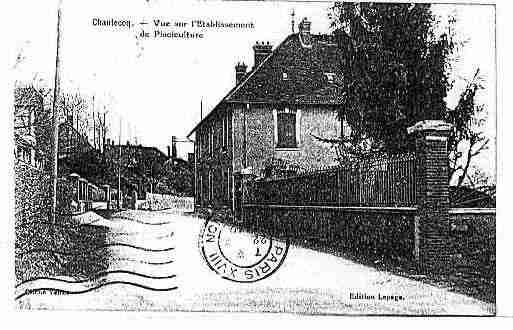 Ville de CHANTECOQ Carte postale ancienne