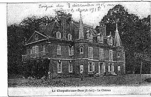 Ville de CHAPELLESURDUN(LA) Carte postale ancienne