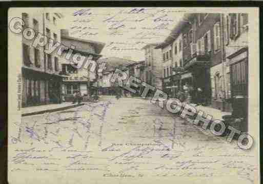 Ville de CHARLIEU Carte postale ancienne