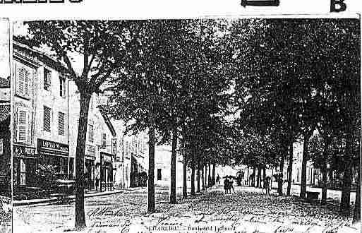 Ville de CHARLIEU Carte postale ancienne