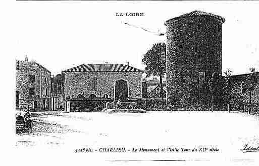 Ville de CHARLIEU Carte postale ancienne