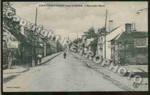 Ville de CHATEAUNEUFSURLOIRE Carte postale ancienne