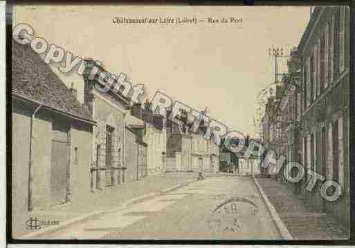 Ville de CHATEAUNEUFSURLOIRE Carte postale ancienne