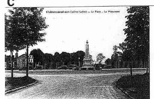 Ville de CHATEAUNEUFSURLOIRE Carte postale ancienne