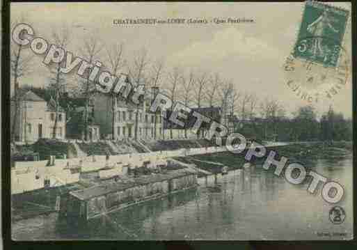 Ville de CHATEAUNEUFSURLOIRE Carte postale ancienne