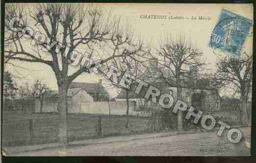 Ville de CHATENOY Carte postale ancienne