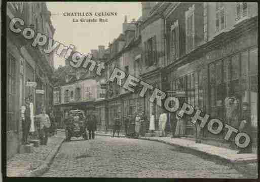 Ville de CHATILLONCOLIGNY Carte postale ancienne