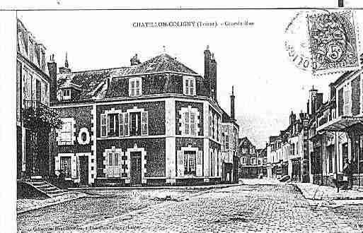 Ville de CHATILLONCOLIGNY Carte postale ancienne