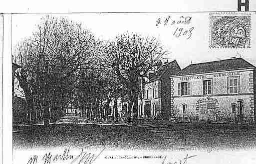 Ville de CHATILLONCOLIGNY Carte postale ancienne