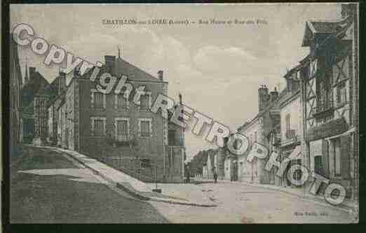 Ville de CHATILLONSURLOIRE Carte postale ancienne