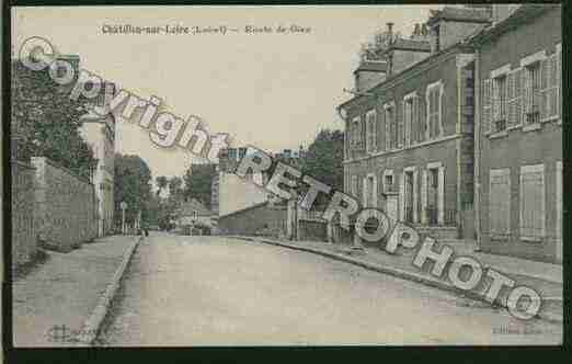 Ville de CHATILLONSURLOIRE Carte postale ancienne