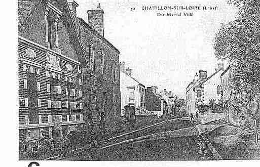 Ville de CHATILLONSURLOIRE Carte postale ancienne