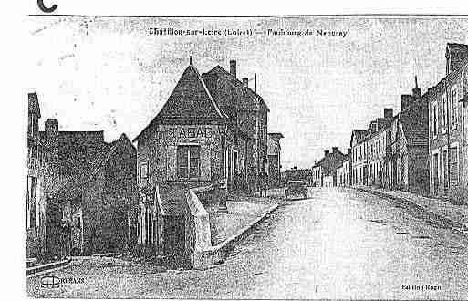 Ville de CHATILLONSURLOIRE Carte postale ancienne