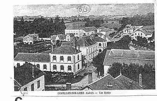 Ville de CHATILLONSURLOIRE Carte postale ancienne