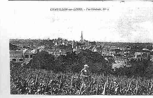 Ville de CHATILLONSURLOIRE Carte postale ancienne