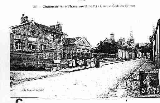 Ville de CHAUMONTSURTHARONNE Carte postale ancienne