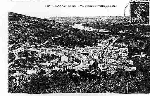 Ville de CHAVANAY Carte postale ancienne