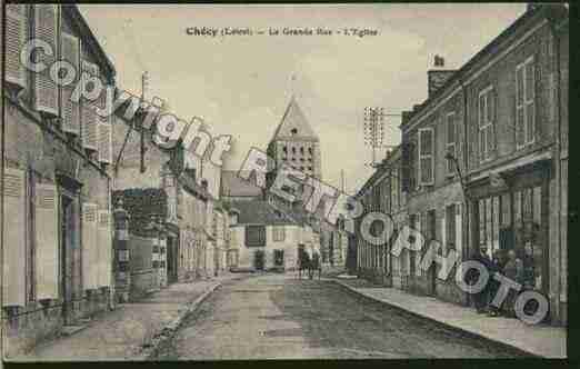 Ville de CHECY Carte postale ancienne