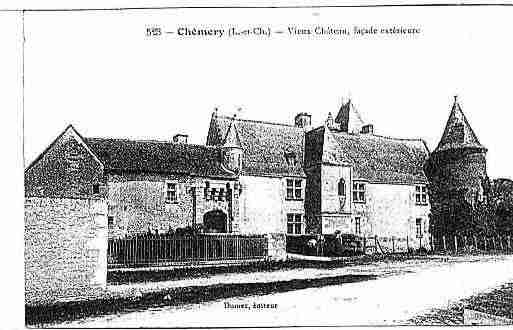 Ville de CHEMERY Carte postale ancienne