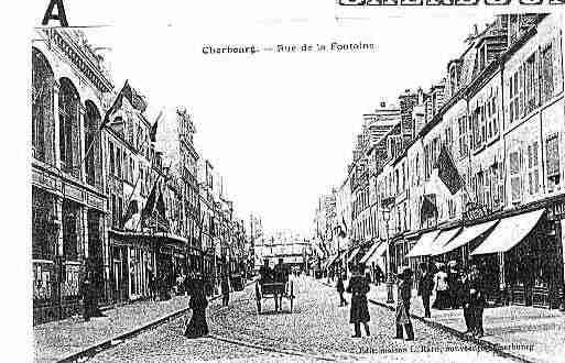 Ville de CHERBOURG Carte postale ancienne