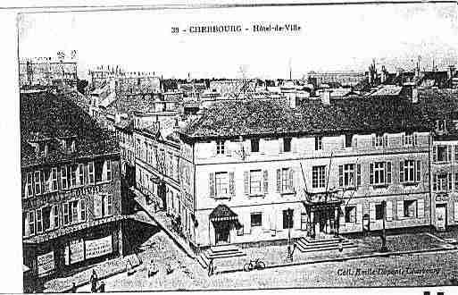 Ville de CHERBOURG Carte postale ancienne