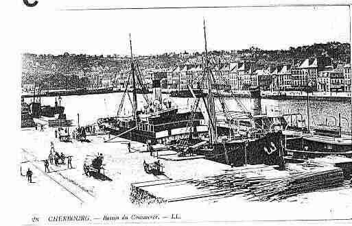 Ville de CHERBOURG Carte postale ancienne