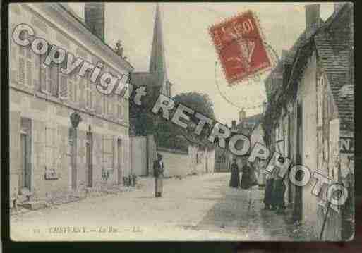 Ville de CHEVERNY Carte postale ancienne