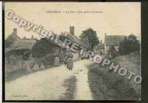 Ville de CHEVERNY Carte postale ancienne