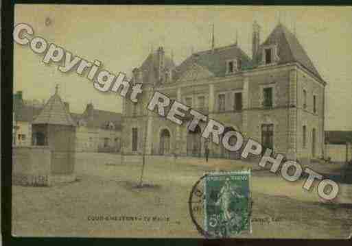 Ville de CHEVERNY Carte postale ancienne