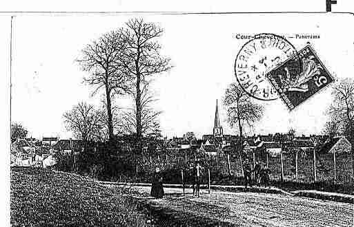 Ville de CHEVERNY Carte postale ancienne