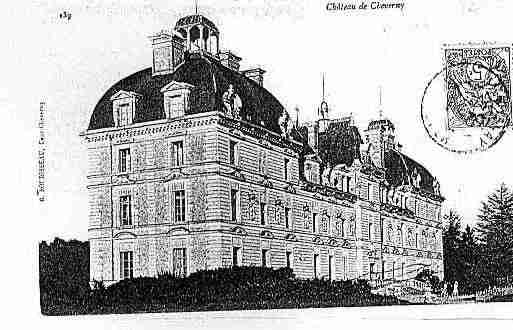 Ville de CHEVERNY Carte postale ancienne