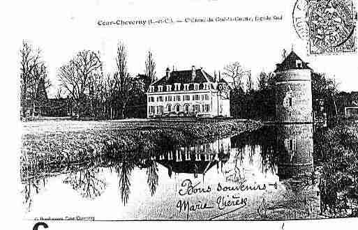 Ville de CHEVERNY Carte postale ancienne