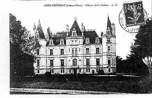 Ville de CHEVERNY Carte postale ancienne