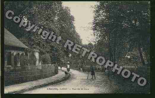 Ville de CHEVILLY Carte postale ancienne