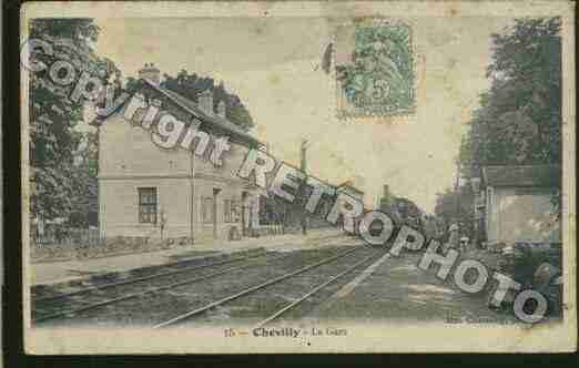 Ville de CHEVILLY Carte postale ancienne