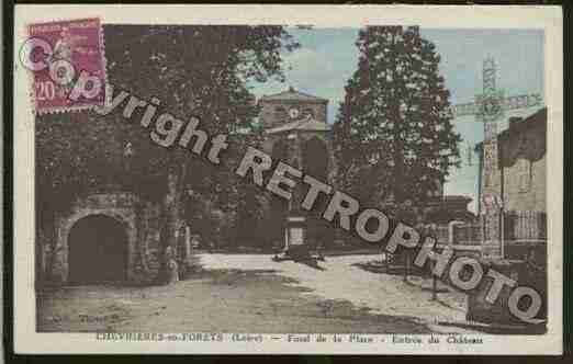 Ville de CHEVRIERES Carte postale ancienne