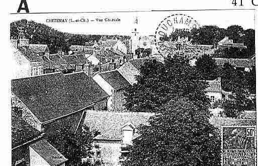 Ville de CHITENAY Carte postale ancienne