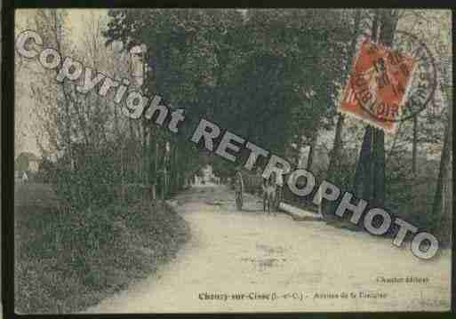 Ville de CHOUZYSURCISSE Carte postale ancienne