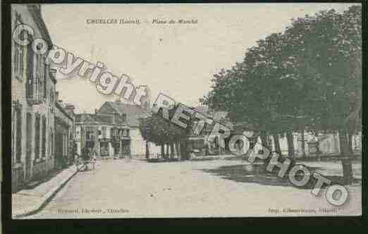 Ville de CHUELLES Carte postale ancienne