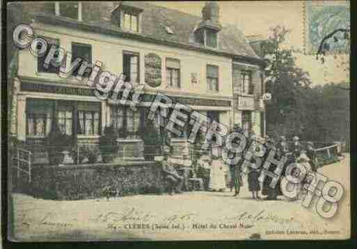 Ville de CLERES Carte postale ancienne