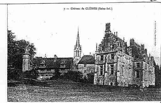 Ville de CLERES Carte postale ancienne