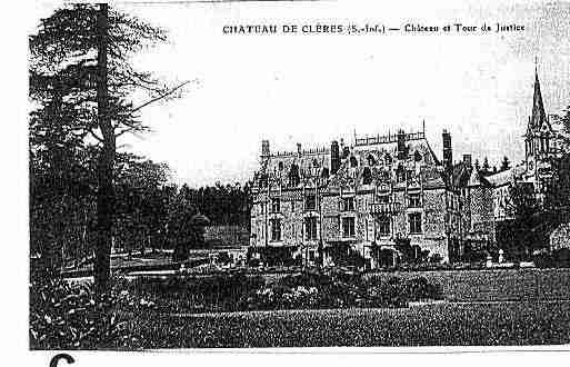 Ville de CLERES Carte postale ancienne