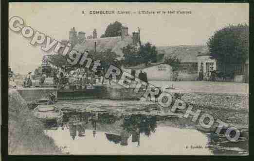 Ville de COMBLEUX Carte postale ancienne