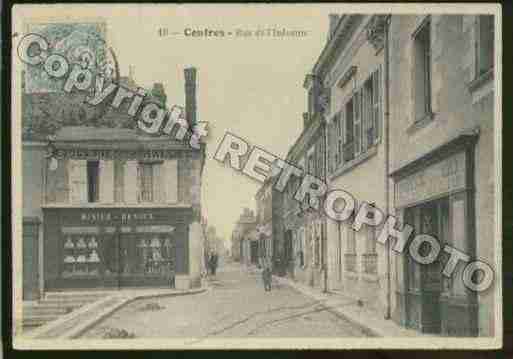 Ville de CONTRES Carte postale ancienne