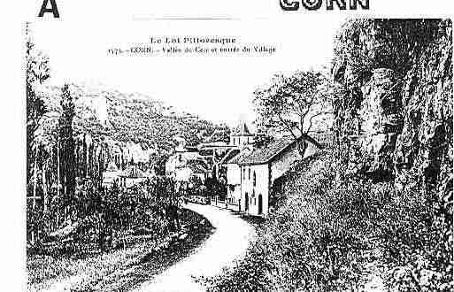 Ville de CORN Carte postale ancienne