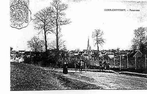 Ville de COURCHEVERNY Carte postale ancienne