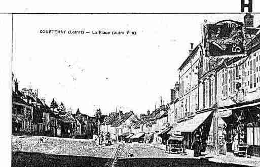 Ville de COURTENAY Carte postale ancienne