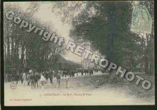 Ville de COURTENAY Carte postale ancienne