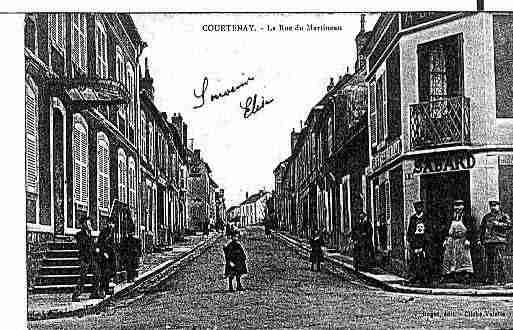 Ville de COURTENAY Carte postale ancienne